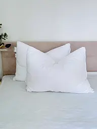Подушка Ecotton 50х70 см Ecofill Line антиалергенна з біопухом біла White (24695) - мініатюра 7