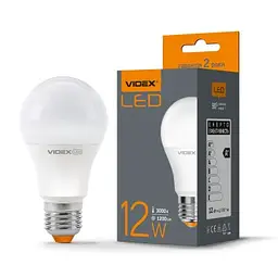 Лампочка Videx A60e 12W E27 3000K (VL-A60e-12273) - мініатюра 2