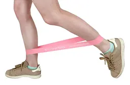 Резинка для фітнесу Power System PS-4061 Flex Loop Light Pink опір 12 кг (PS_4061_Pink) - мініатюра 5