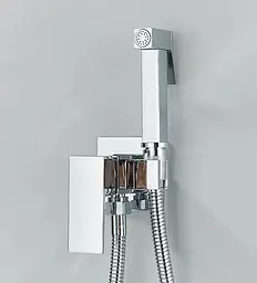 Набір для гігієнічного душу із змішувачем Dusel Gani Chrome 231989001, Хром - мініатюра 4