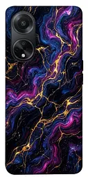 TPU чохол Demsky Purple space marble для Oppo A58 4G