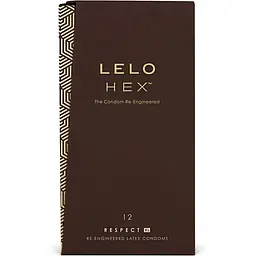 Презервативи Lelo HEX Condoms Respect XL 12