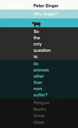 Why Vegan?