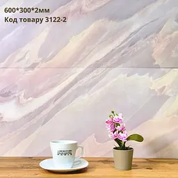 Самоклеюча плитка мармур монако 600*300*2мм - мініатюра 2