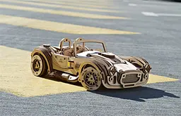 Механічний 3D Пазл Ukrainian Gears Дрифт Кобра гоночний автомобіль, 370 елементів (70161) - мініатюра 10