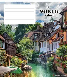 Зошит загальний Школярик World Explorer у лінію 48 аркушів 10 шт. (048-3226L) - мініатюра 3