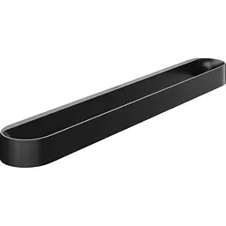 Тримач для рушника Hansgrohe WallStoris 58.1 x 8.1 x 3.9 см Matt Black 27926670 Чорний матовий