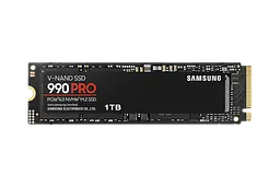 SSD M.2 накопичувач Samsung 990 PRO 1TB (MZ-V9P1T0BW) Б/В