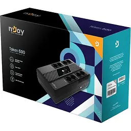 Джерело безперебійного живлення NJOY Token 600 (UPCSBLS660TTOAZ01B) - мініатюра 5