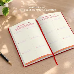 Минипланер Orner "MY LUCKY PLAN mini" красный - миниатюра 9