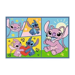 Пазл Trefl Lilo&Stitch Зі Стічем не нудно 2x70 (5900511344448) - мініатюра 3