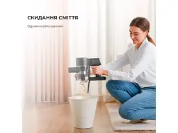 Вертикальний + ручний пилосос (2 в 1) Dreame R10 Pro Black - мініатюра 5