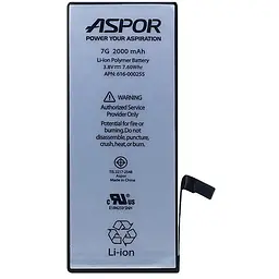 Акумулятор Aspor для iPhone 7G