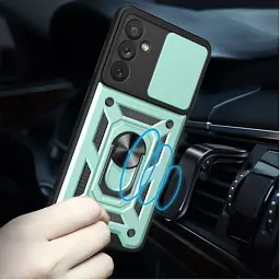 Чохол до мобільного телефона BeCover Military Samsung Galaxy M14 5G SM-M146 Dark Green (709143) - мініатюра 5