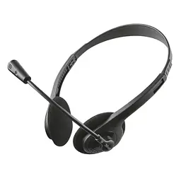 Навушники Trust Primo Chat 3.5mm BLACK (21665) - мініатюра 1