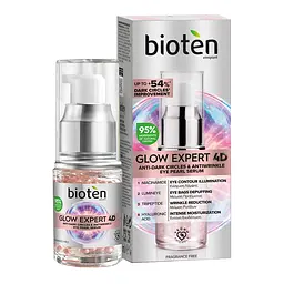 Сироватка для контуру очей Bioten Glow Expert 4D Anti-Dark Circles And Antiwrinkle Eye Serum 15 мл - мініатюра 2