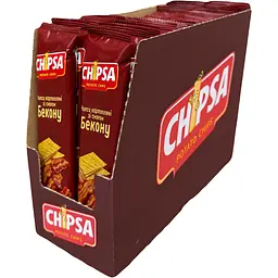 Чипси картопляні Chipsa зі смаком бекону 55 г - мініатюра 2