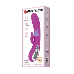 Вібратор Pretty Love Nicola Vibrator Purple - мініатюра 2