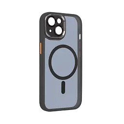 Чехол для Apple iPhone 15, Unit MagSafe SE, черный, с защитой камеры, магсейф, противоударный, магнитный, панель-накладка с MagSafe, с поддержкой беспроводной зарядки, TPU+PC, защита всего корпуса, ударопрочный, ArmorStandart (ARM75361) - мініатюра 2