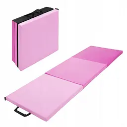 Мат гімнастичний складаний 4FIZJO 180 x 60 x 5 см 4FJ0572 Pink/Light Pink (P-5907739319678)