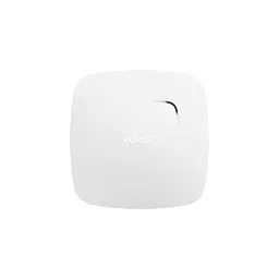 Бездротовий датчик диму та чадного газу Ajax FireProtect Plus White білий з температурним сенсором (26-00022)
