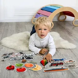 Набір магнітних пазлів "Baby puzzle" Magdum ML4031-62 EN - мініатюра 4