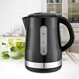 Електрочайник дисковий з індикатором рівня води об'єм 1.7 л Maestro MR-035-BLACK 1850-2200 Вт Чорний - мініатюра 4