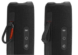 Колонка портативна — бездротова акустика JBL FLIP 7 чорна (JBLFLIP7BLK) - мініатюра 7