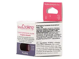 Харчовий барвник ScrapCooking натуральний фіолетовий 10 г - мініатюра 3