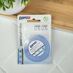 Зубна нитка Paro brush'n floss (суперфлос), 20 шт по 15 см