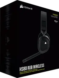 Навушники з мікрофоном Corsair HS80 RGB Wireless (CA-9011235) - мініатюра 8