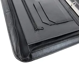 Папка шкіряна ділова Portfolio Port1022 Чорна - мініатюра 9