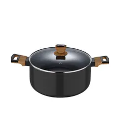 Каструля з кришкою Bergner Earth black 20 см 2.5 л (BG-32035-BK) - мініатюра 6