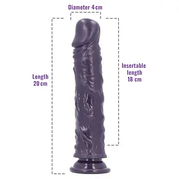 Фаллоимитатор с ароматом ежевики Toyz4lovers Delicious Dildo Berries, 20 см - миниатюра 4