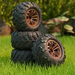 Машинка на радіокеруванні SCHE HW8809 Four-wheel drive high-speed Green - мініатюра 5