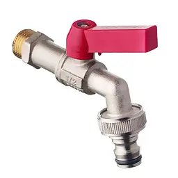 Кран поливу з конектором для швидкого підключення Koer KR.259 - 1/2" KR3128