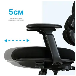 Офисное кресло Sihoo FlexCore OC120B (OC120G) - миниатюра 9