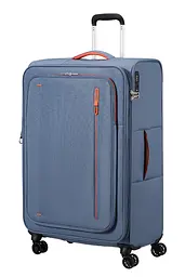 Валіза 78,5 См American Tourister CLOUDRIDER STONE BLUE 78,5x49x30(32) MJ4*01006 - мініатюра 3