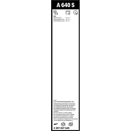 Щітка склоочисника Bosch 3 397 007 640 - мініатюра 5