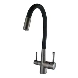 Змішувач для кухні під осмос Globus Lux LAZER GLLR-0903-11-GRAPHITE - мініатюра 6