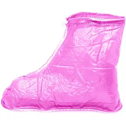 Бахіли на взуття Lesko від води та бруду ПВХ SB-101 M (37-38) Pink (15035) - мініатюра 2