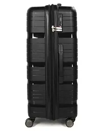 Валіза велика L поліпропілен Worldline Airtex 283 74,5×49×32см 120л Чорний - мініатюра 6