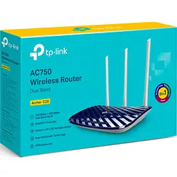 Бездротовий маршрутизатор (роутер) TP-Link Archer C20 [64978] - мініатюра 5