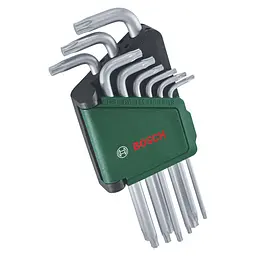 Ключі шестигранні T8-T40 набір 9шт Bosch hoz0012932 - мініатюра 2
