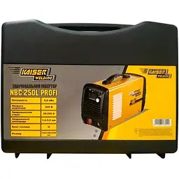 Зварювальний інвертор Kaiser NBC-250L Profi 220 В (42903) - мініатюра 7