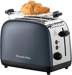Тостер Colours Plus 1600Вт, підігрів, розморожування, метал., сірий Russell Hobbs kuh0014905 - мініатюра 4