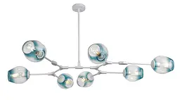 Люстра молекула Levistella 752L7731-7 WH+BL