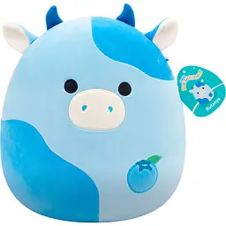 М'яка іграшка Squishmallows Корівка Рутанія 30 м блакитна (SQCR06624) - мініатюра 7