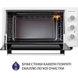 Електрична піч Minola Foev 4815 WH - мініатюра 8