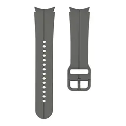 Ремінець силіконовий BeWatch NEO для Samsung Galaxy Watch 4/5/6 20 мм Сірий (101neo08) - мініатюра 4